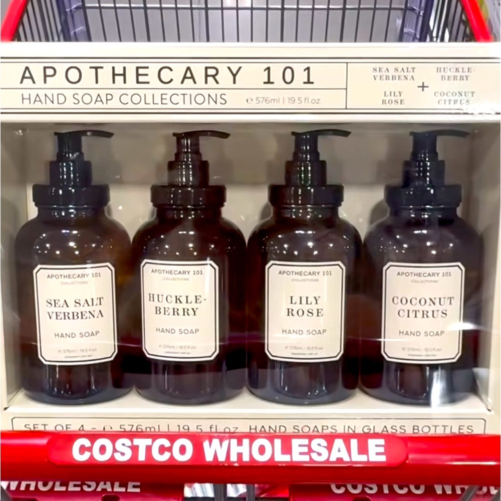 H+B Apothecary 101 Hand Soap (Glass Bottle)